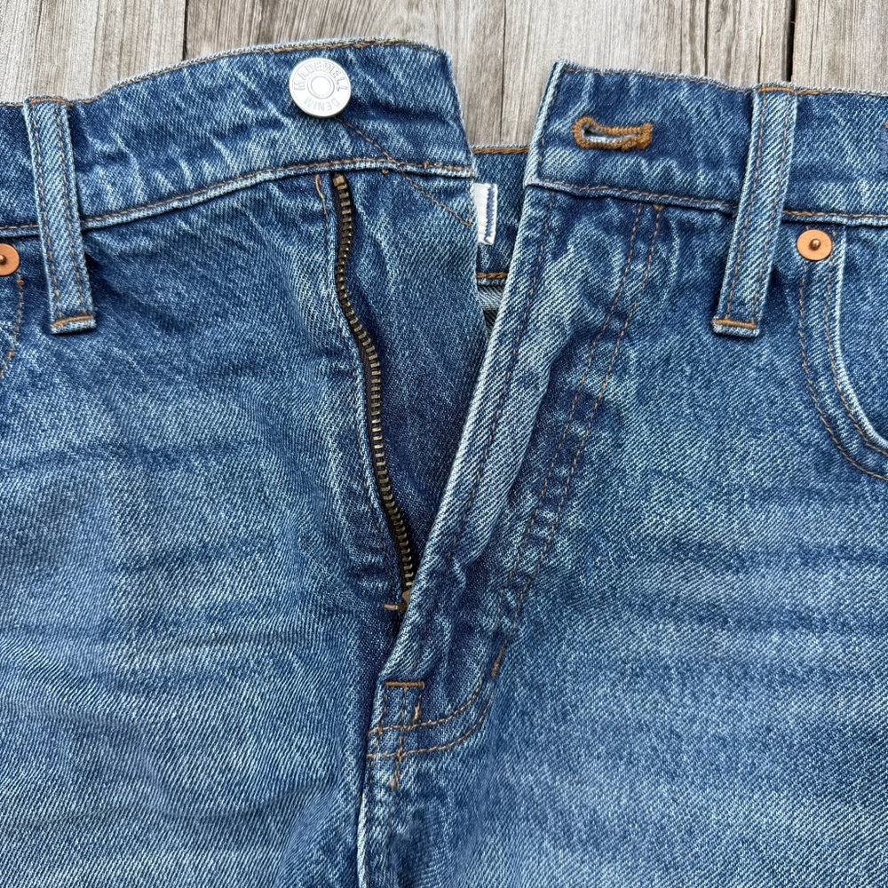 Madewell The Perfect Jean Shorts Size 29 High Rise Frayed Hem Denim - Picture 6 of 8